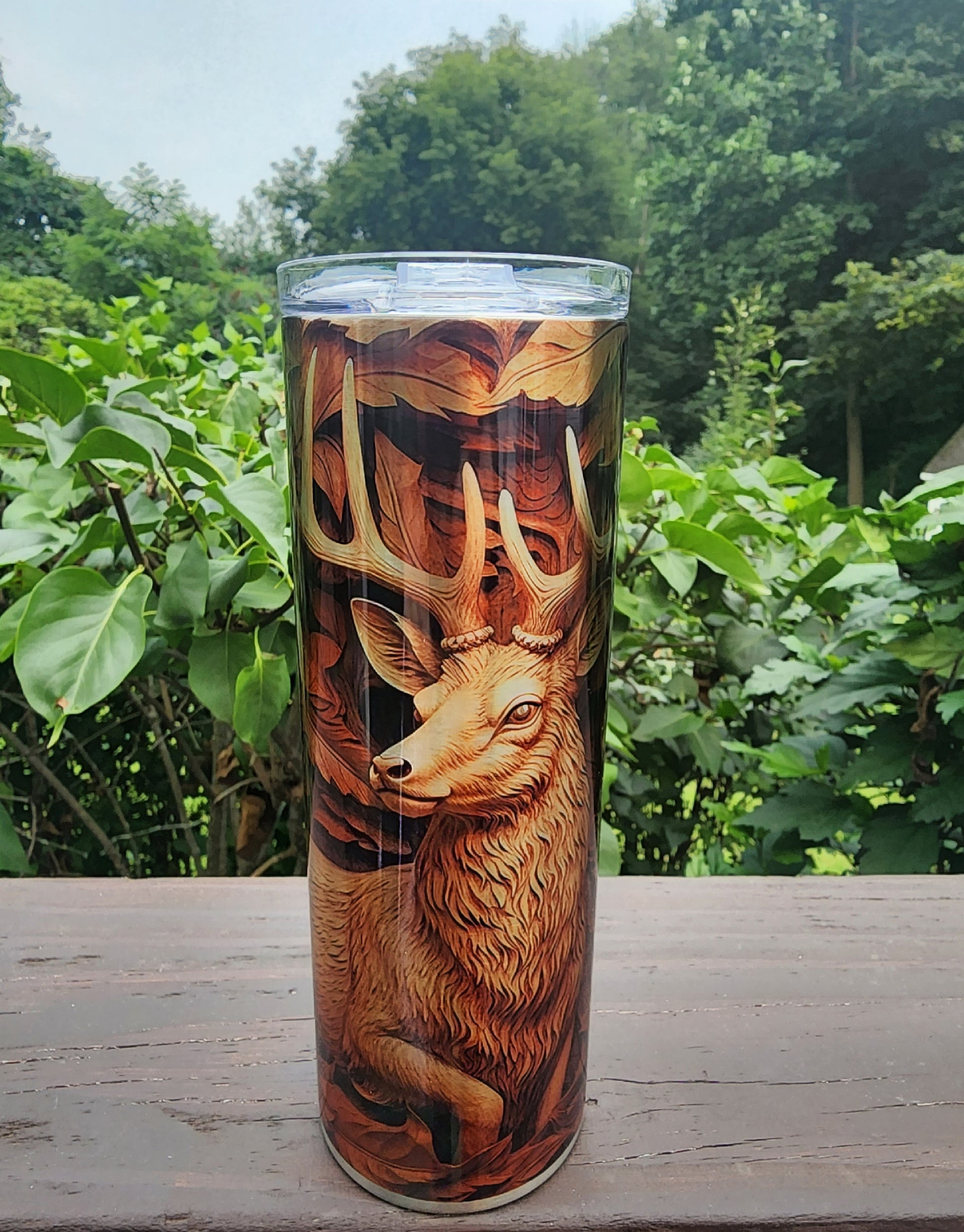 3D Deer 20oz tumbler