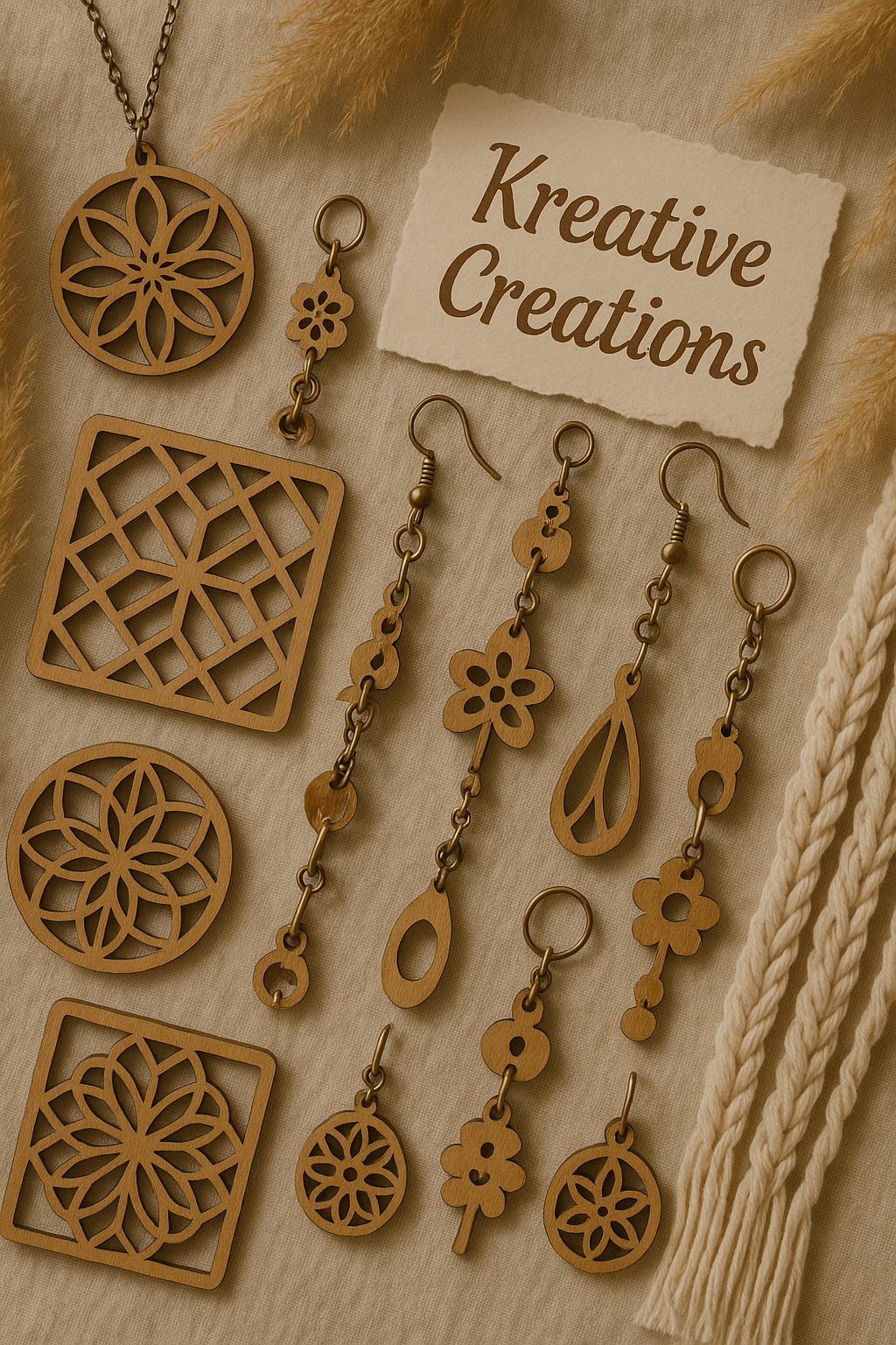 Wood Jewelry and Accessories