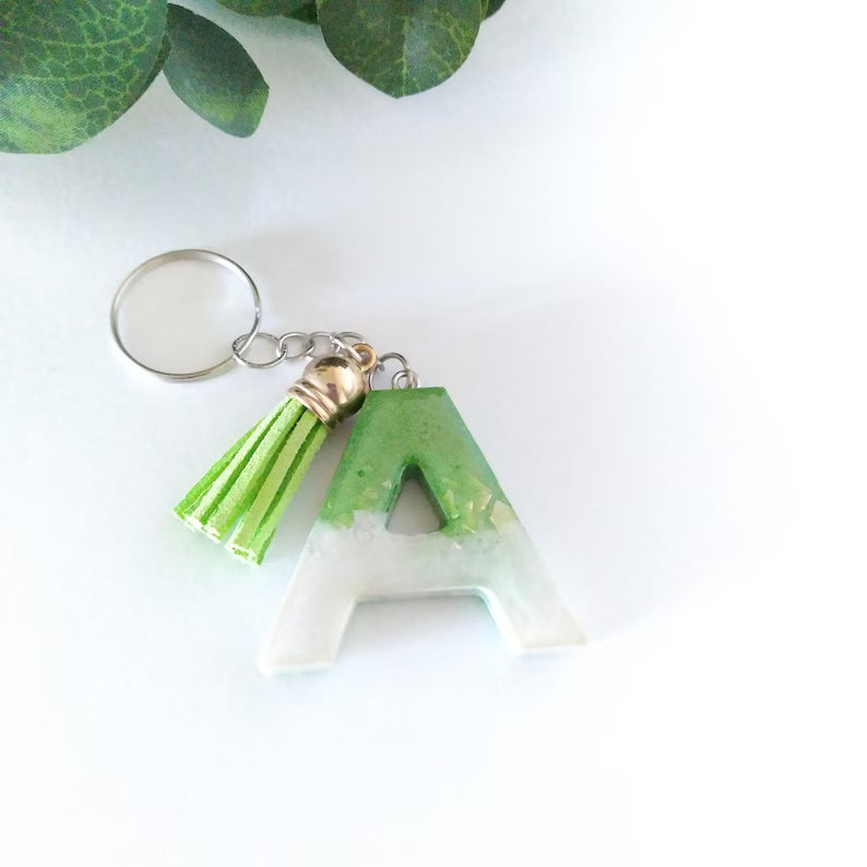 Alphabet Letter Keychain