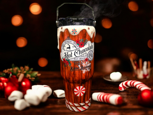 Candy Cane Cocoa Swirl