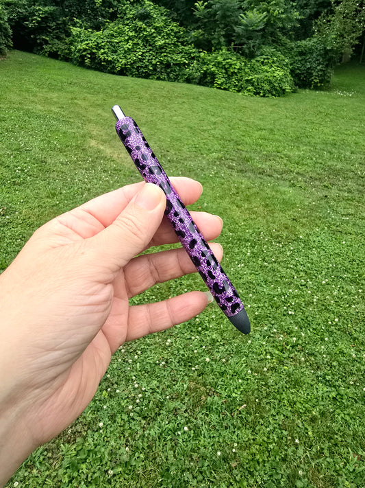 Purple leopard