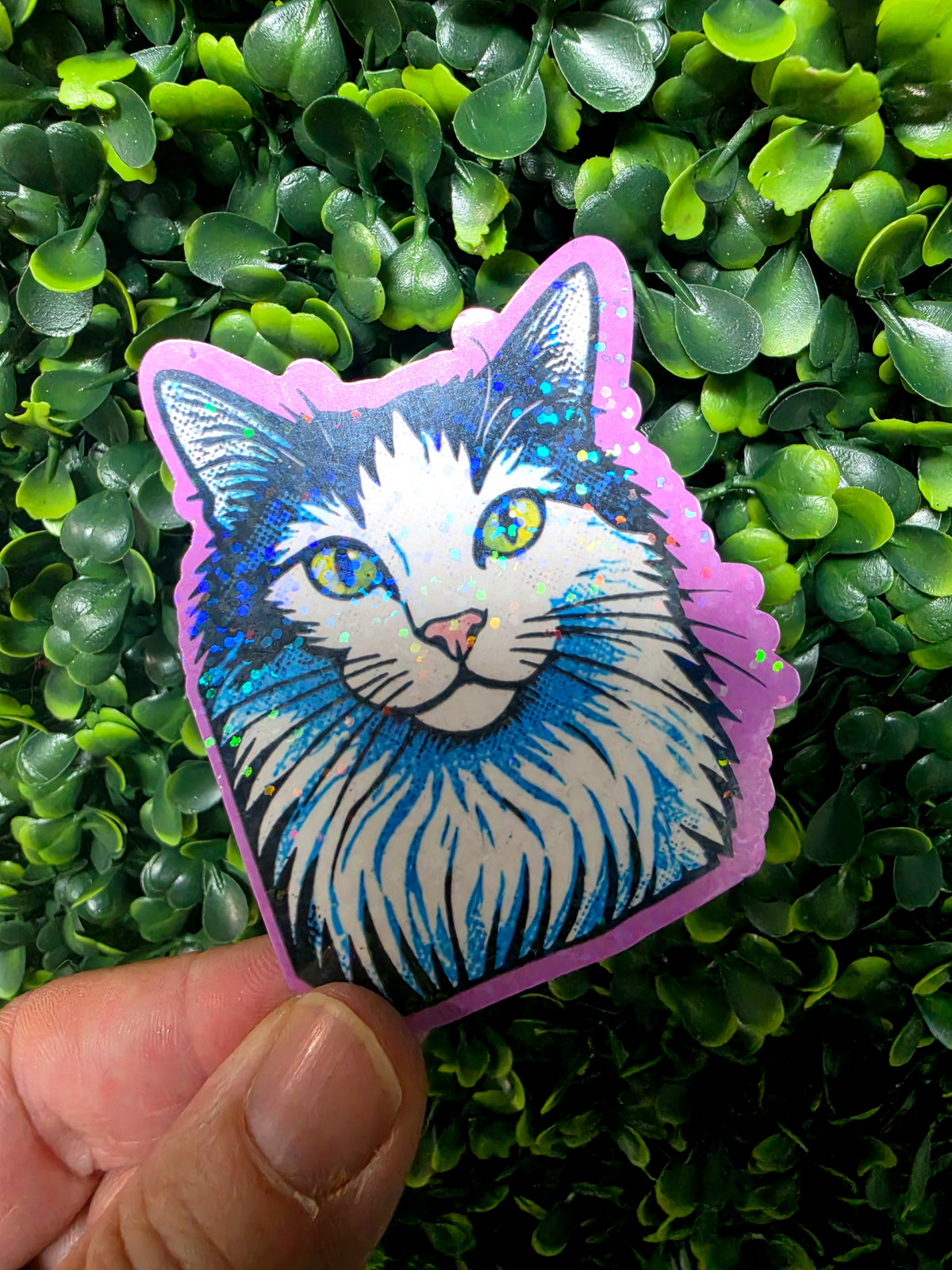 Christmas Holographic Sticker