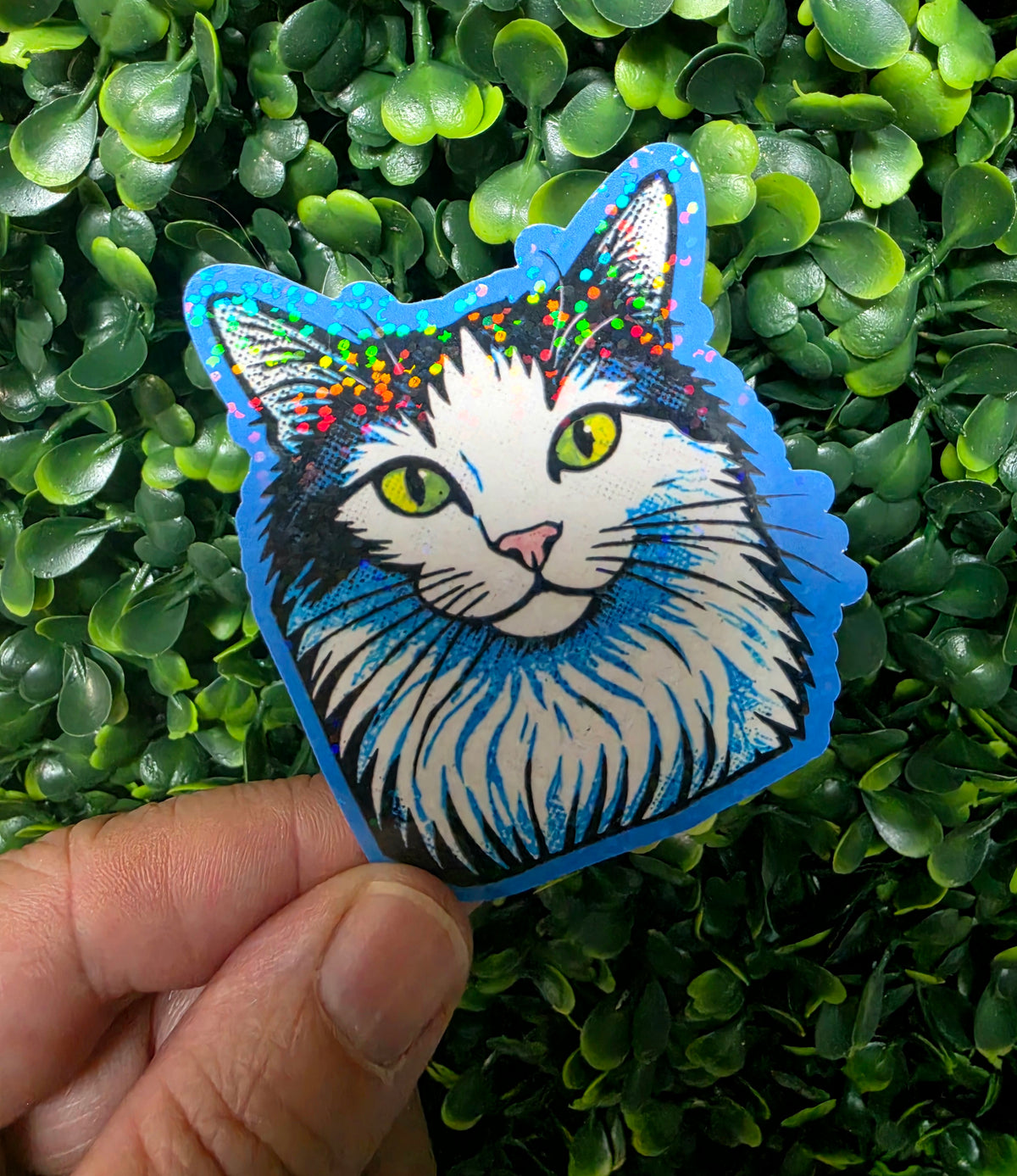 Christmas Holographic Sticker