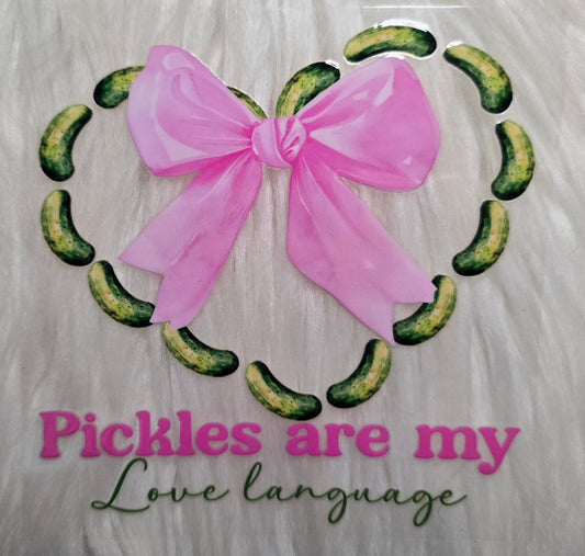 Pickle love language