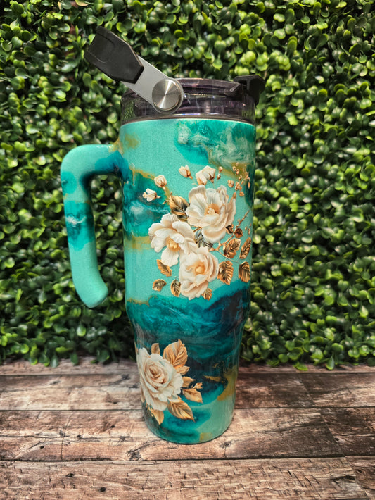 Turquoise Bloom