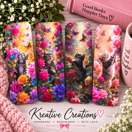 Whisker & Bloom Bookmarks