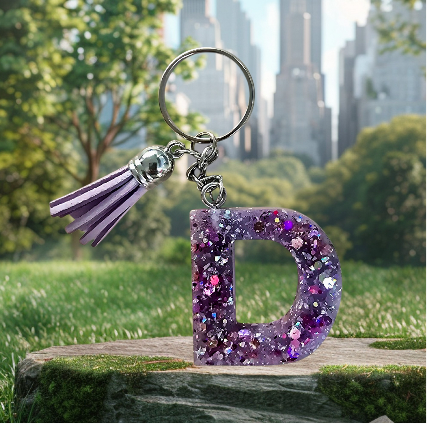 Alphabet Letter Keychain
