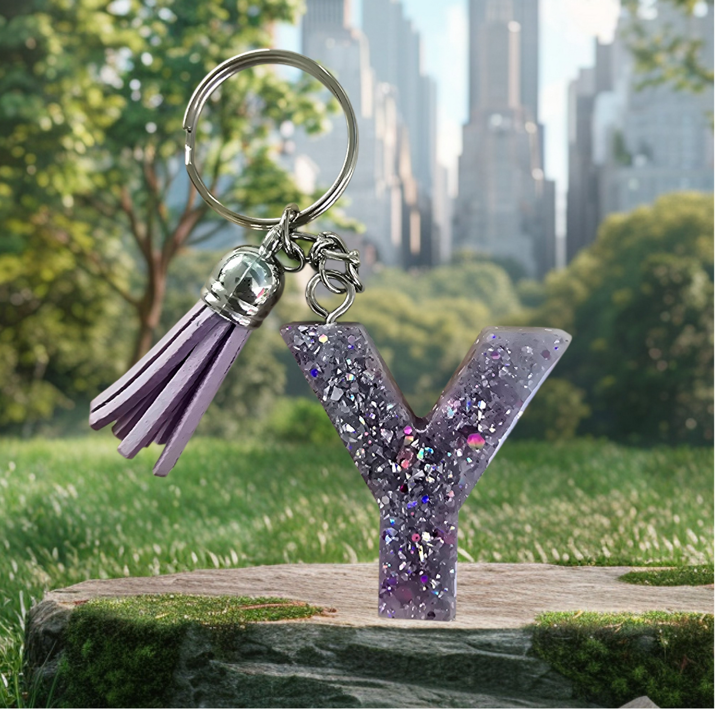 Alphabet Letter Keychain