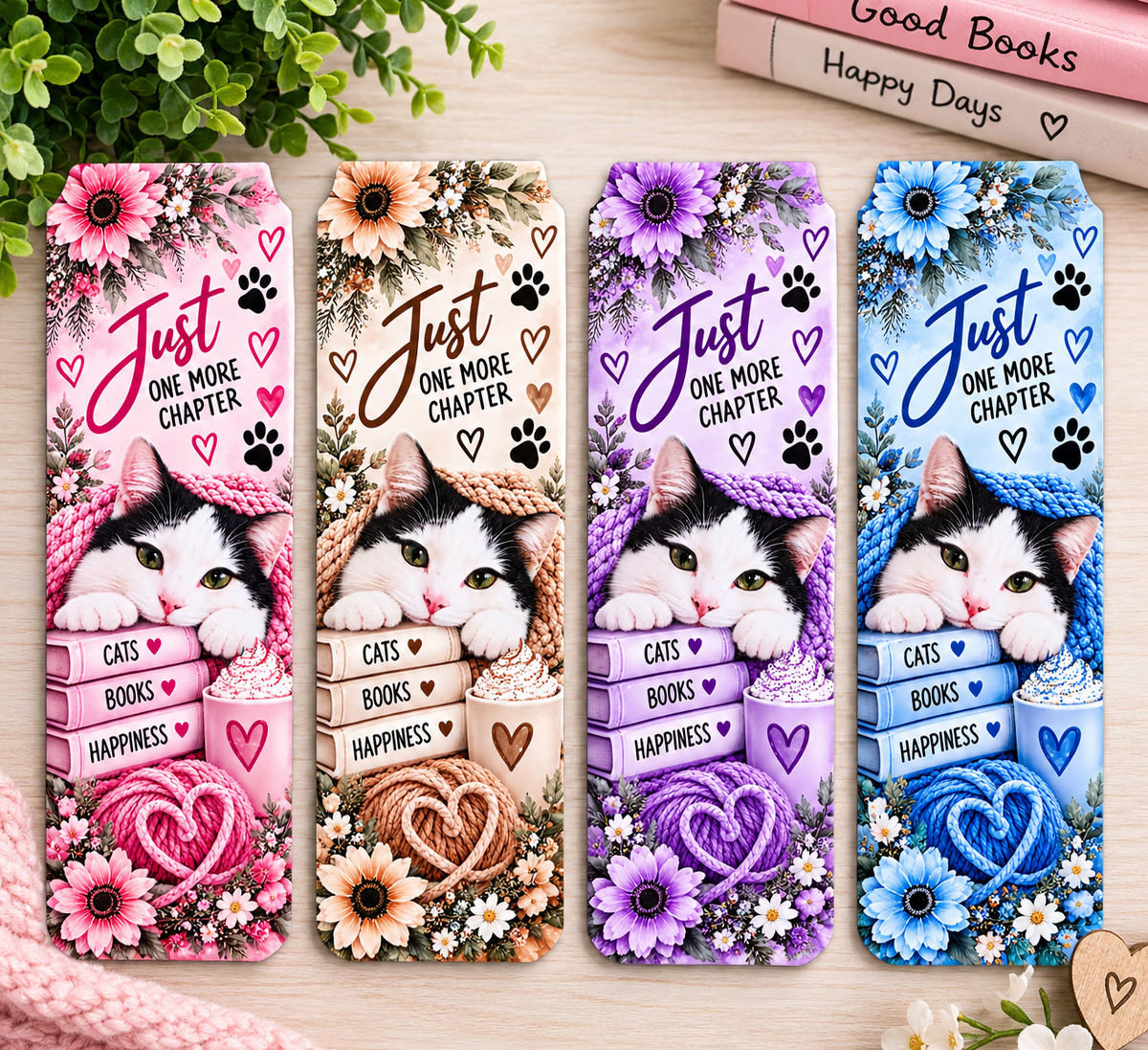 Christmas The Cat Bookmarks