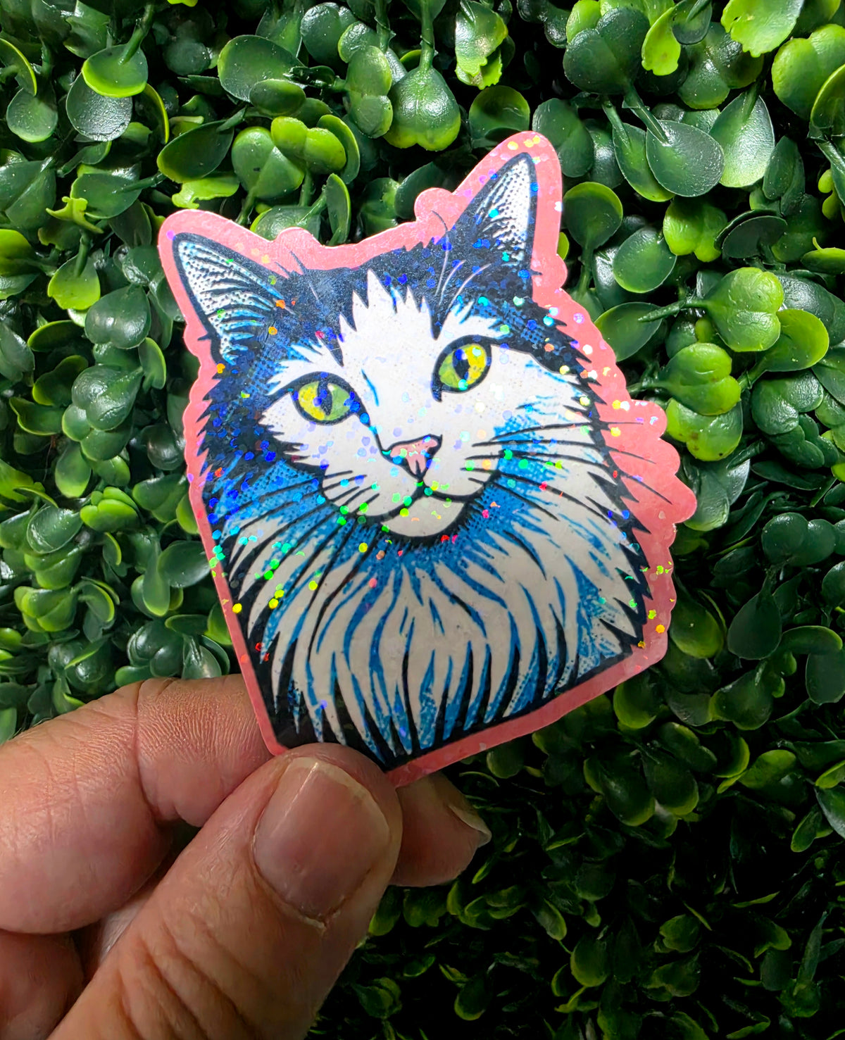 Christmas Holographic Sticker