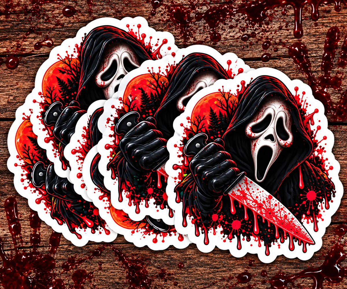 GhostFace Horror Stationary Bundle