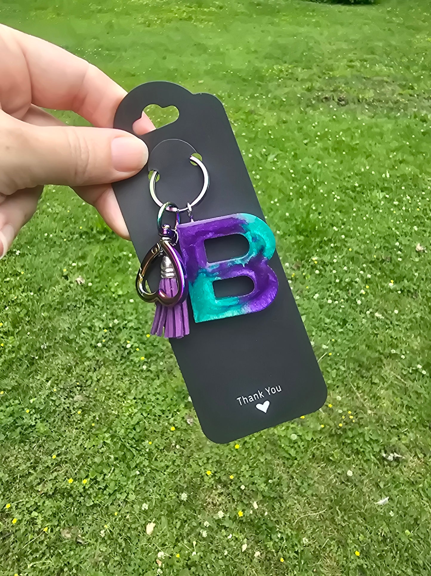 Alphabet Letter Keychain