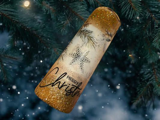 Golden Winter Pines