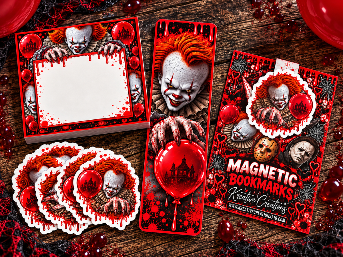Pennywise Horror Stationery Bundle