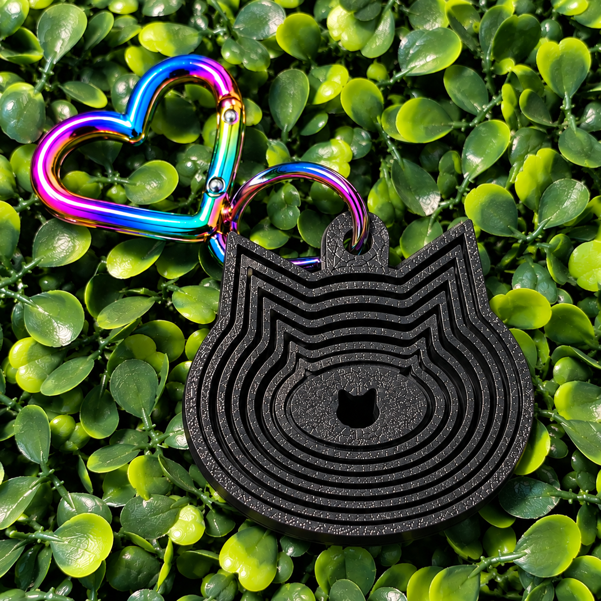 Flexi Cat Fidget Keychain