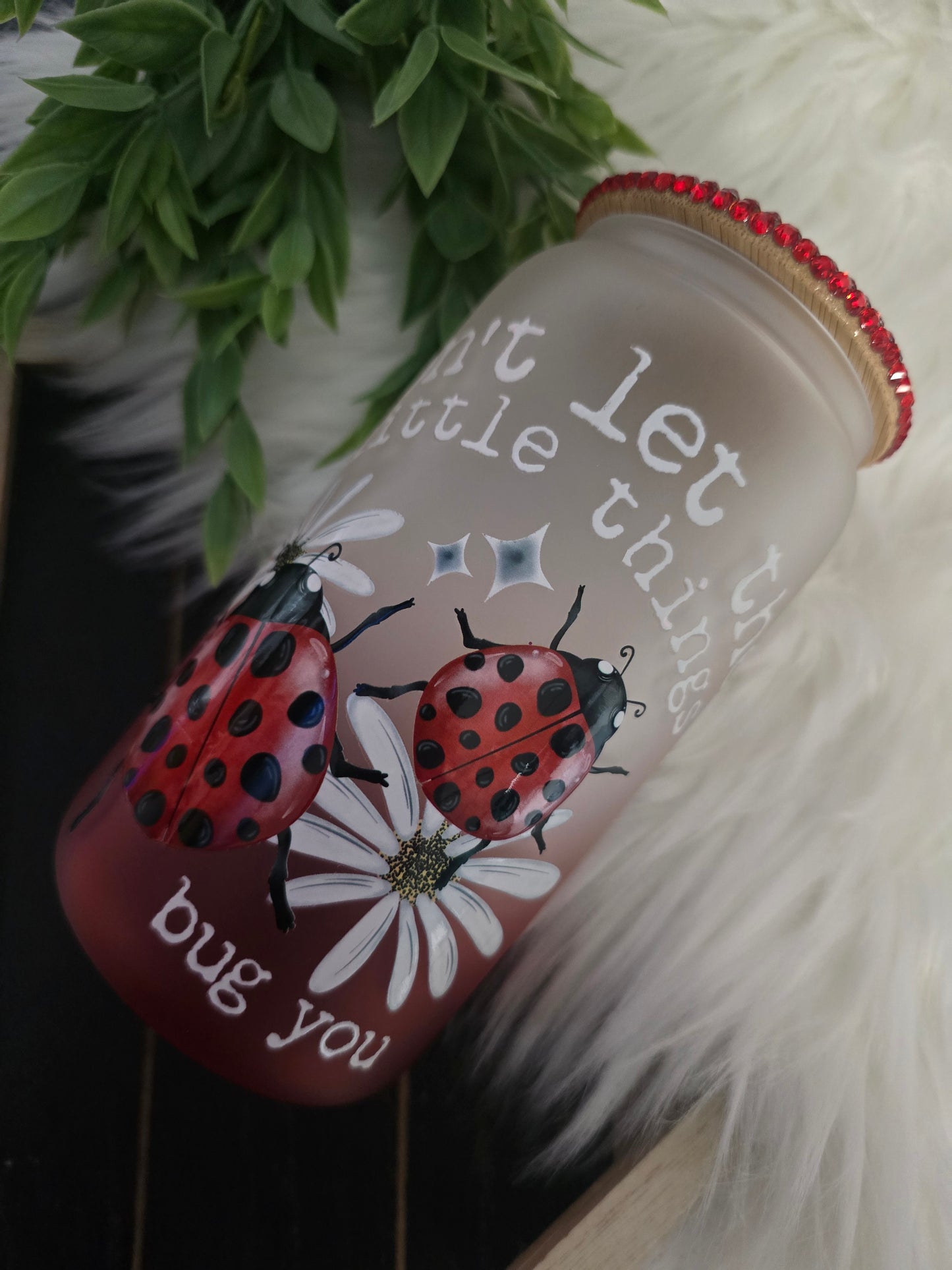 Lady Bug 16oz libbey