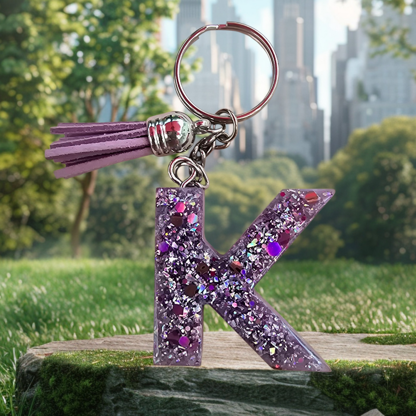 Alphabet Letter Keychain