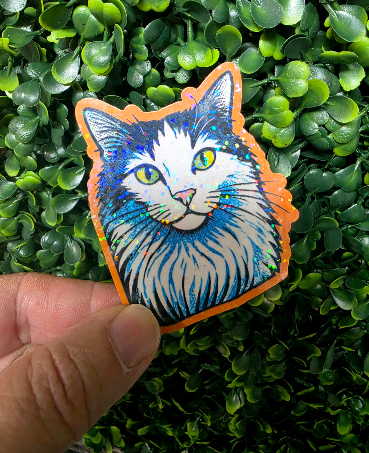 Christmas Holographic Sticker