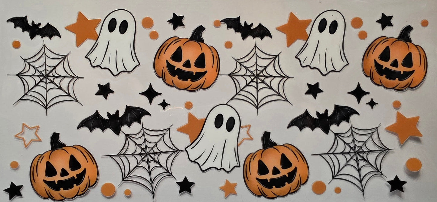 Pumpkins and Ghosts